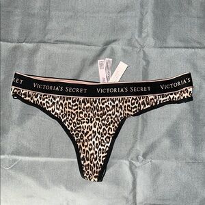 Victoria's Secret Leopard Print Thong